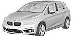 BMW F45 P1E00 Fault Code